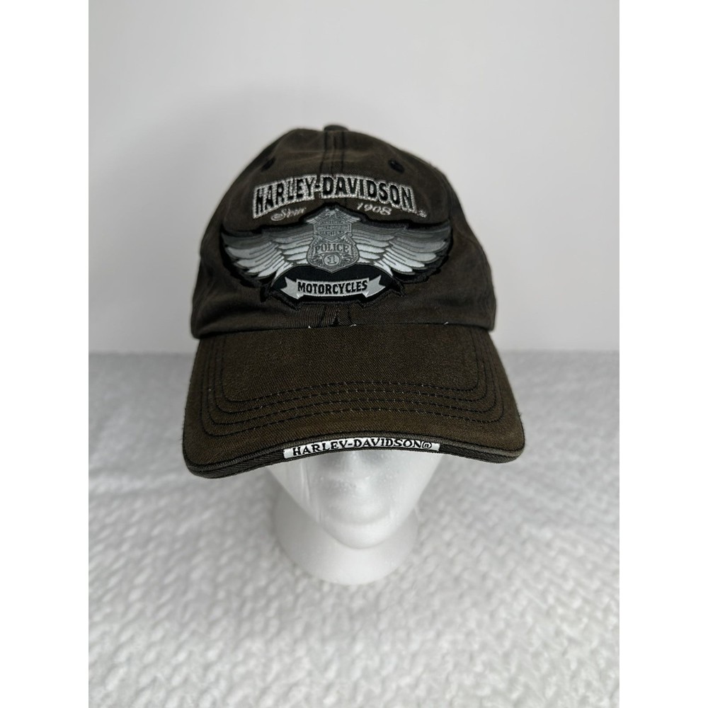 Harley Davidson Motorcycles Hat Sioux Falls South Dakota Buffalo Chip Sturgis